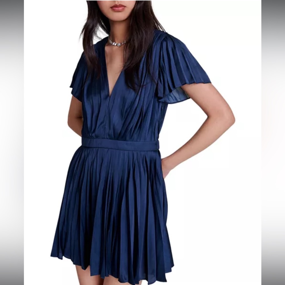 Maje Revillae Pleated Dress EU 36/US Small
